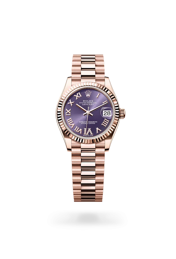 rolex datejust 31 in everose gold, -m278275-0029 - Rolex Boutique Design District