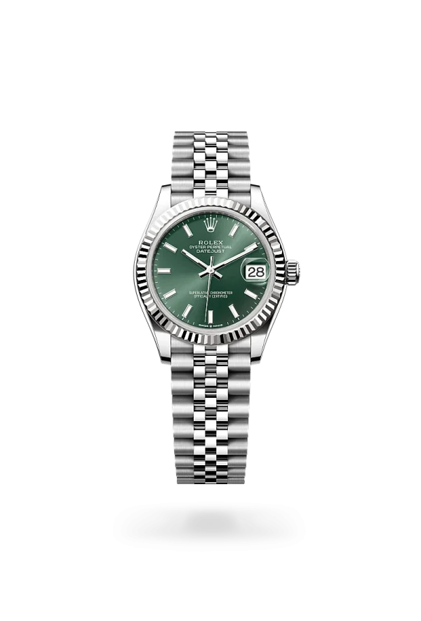 rolex datejust 31 in oystersteel and white gold, -m278274-0018 - Rolex Boutique Design District