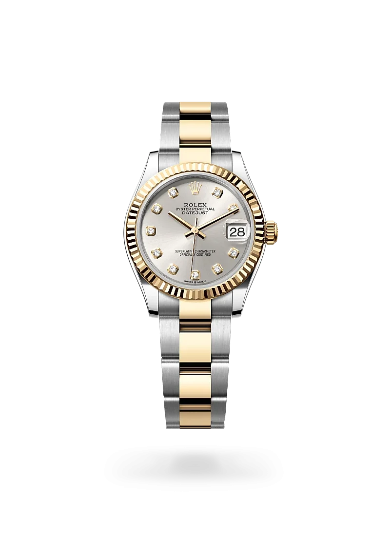 rolex datejust 31 in oystersteel and yellow gold, m278273-0019-Rolex Boutique Design District