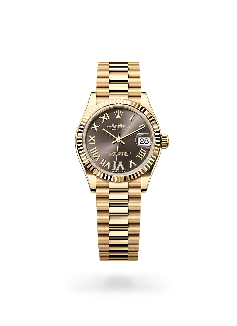 rolex datejust 31 in yellow gold, -m278278-0032 - Rolex Boutique Design District