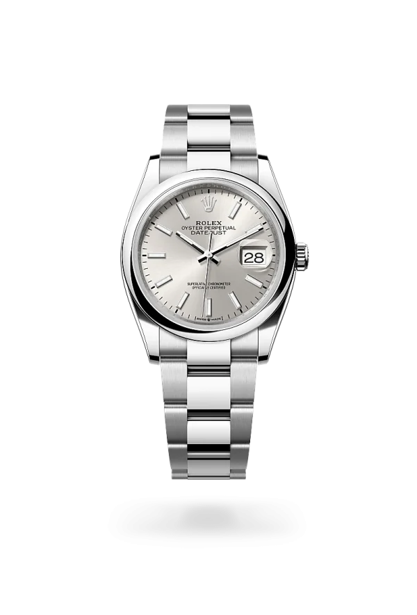 rolex datejust 36 in oystersteel, m126200-0002- Rolex Boutique Design District