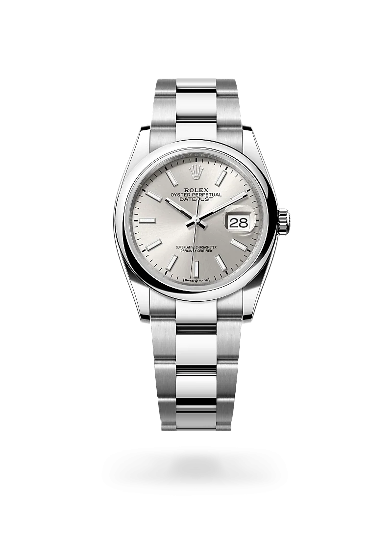 rolex datejust 36 in oystersteel, m126200-0002- Rolex Boutique Design District