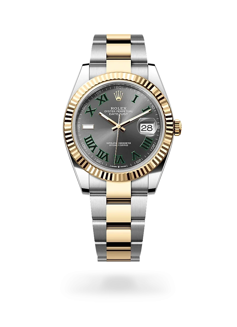 rolex datejust 41 in oysterste and yellow gold, m126333-0019-Rolex Boutique Design District