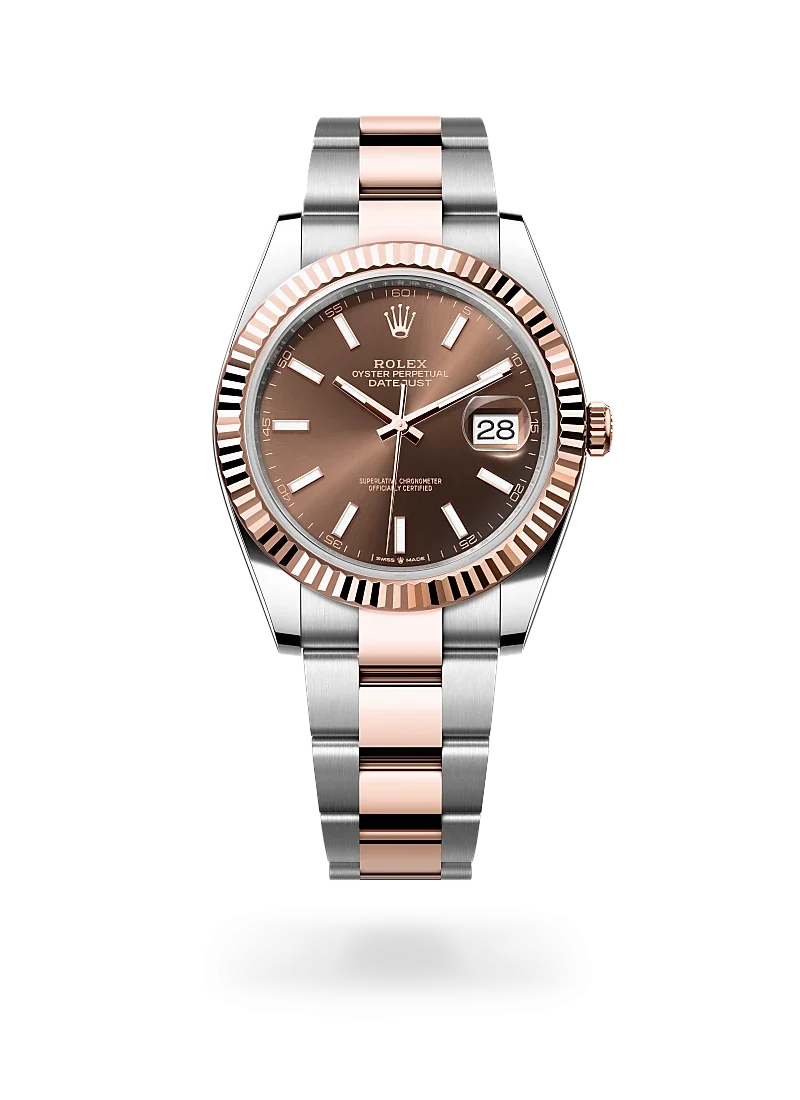 rolex datejust 41 in oystersteel-and-everose-gold, m126331-0001-Rolex Boutique Design District