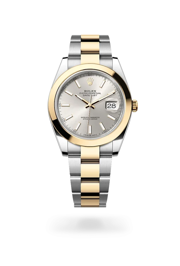 rolex datejust 41 in oystersteel and yellow gold, m126303-0001-Rolex Boutique Design District