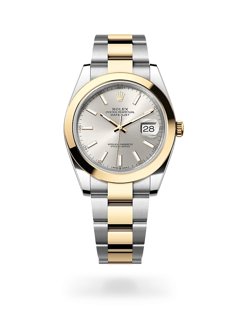 rolex datejust 41 in oystersteel and yellow gold, m126303-0001-Rolex Boutique Design District