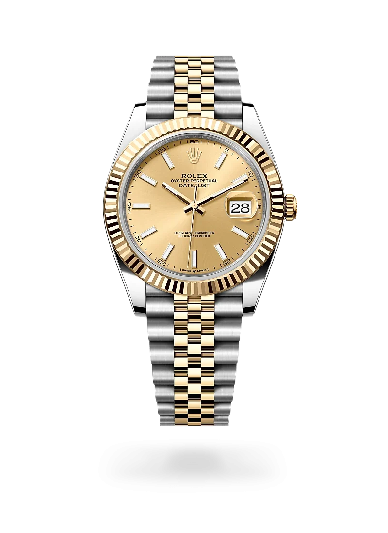 rolex datejust 41 in oystersteel and yellow gold, -m126333-0010 - Rolex Boutique Design District