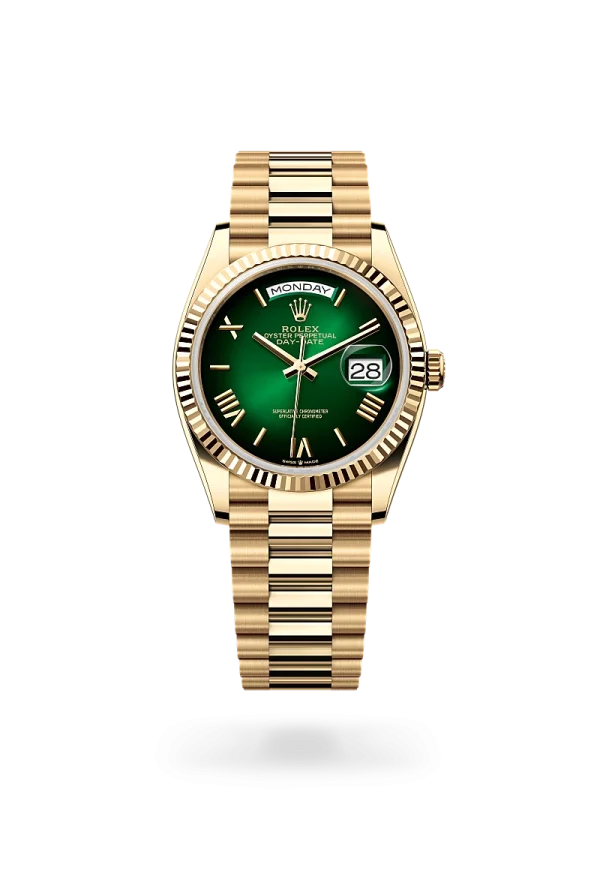 rolex day-date 36 in yellow gold, -m128238-0118 - Rolex Boutique Design District