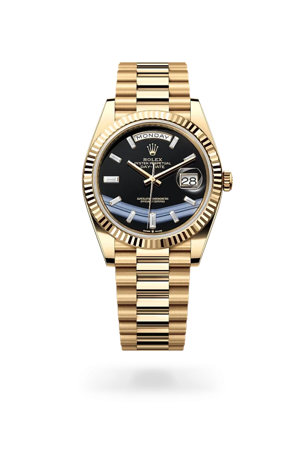 rolex day-date 40 in yellow gold, -m228238-0059 - Rolex Boutique Design District