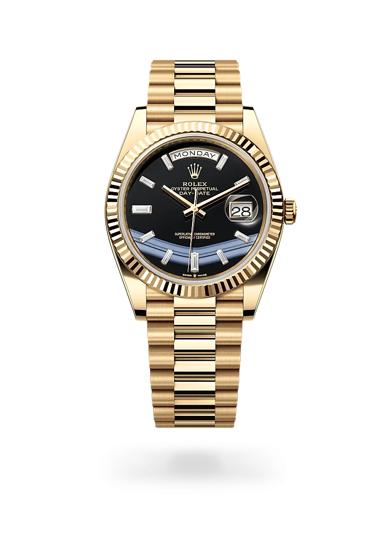 rolex day-date 40 in yellow gold, -m228238-0059 - Rolex Boutique Design District