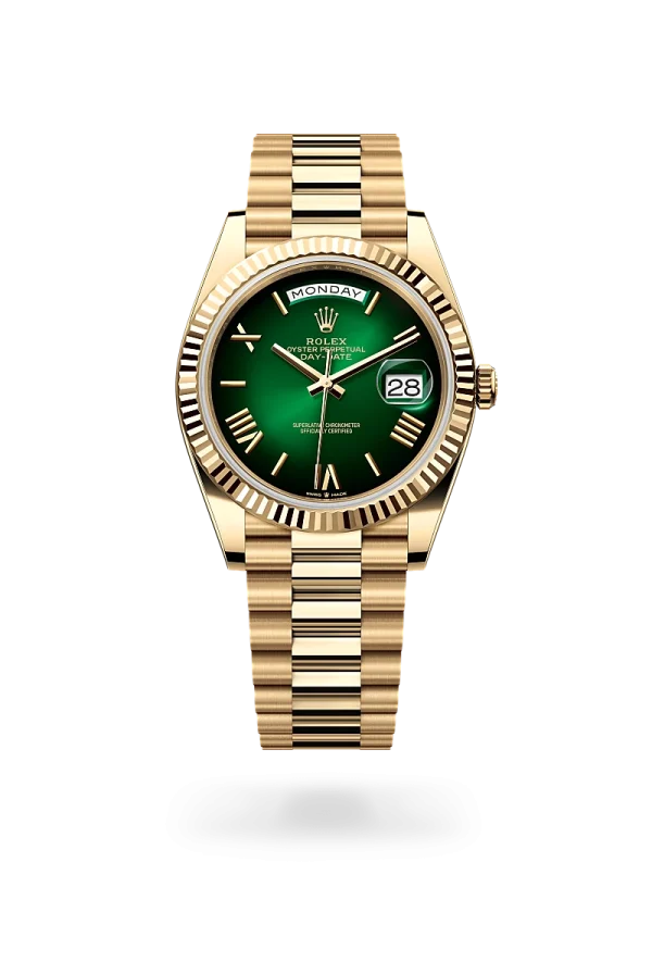 rolex day-date 40 in yellow gold, -m228238-0069 - Rolex Boutique Design District