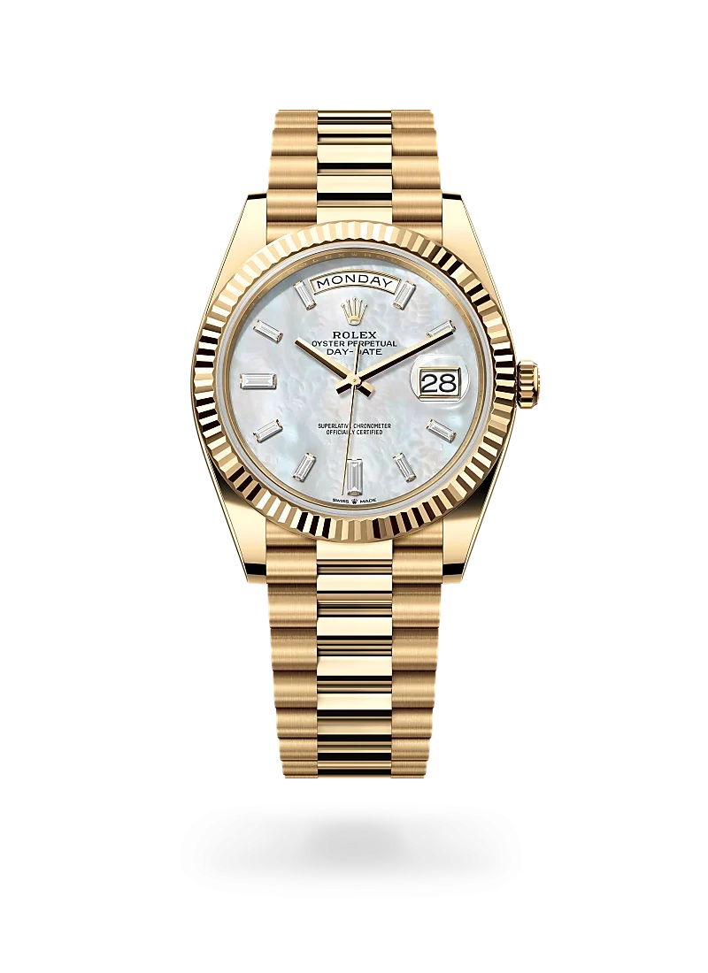 rolex day-date 40 in yellow gold, -m228238-0071 - Rolex Boutique Design District