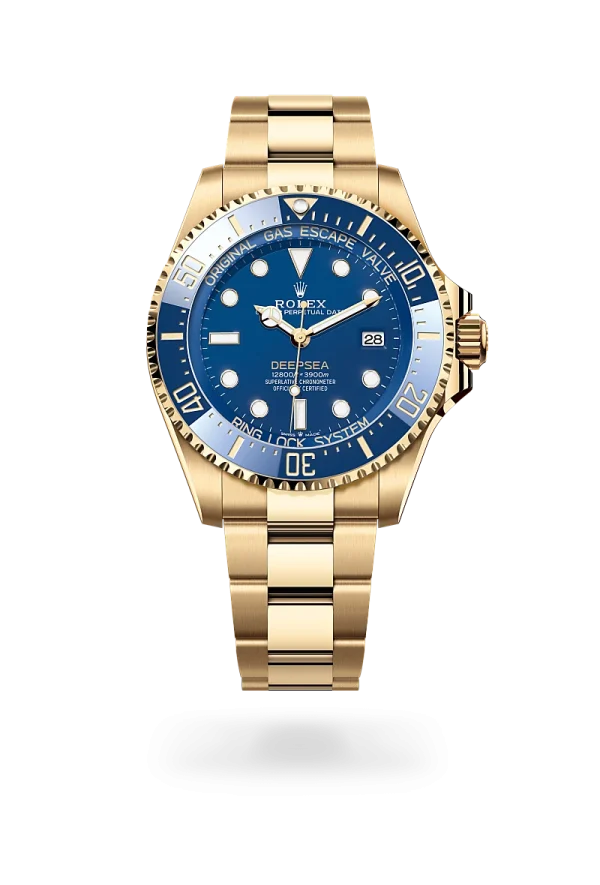 rolex deepsea in yellow gold, -m136668lb-0001 - Rolex Boutique Design District