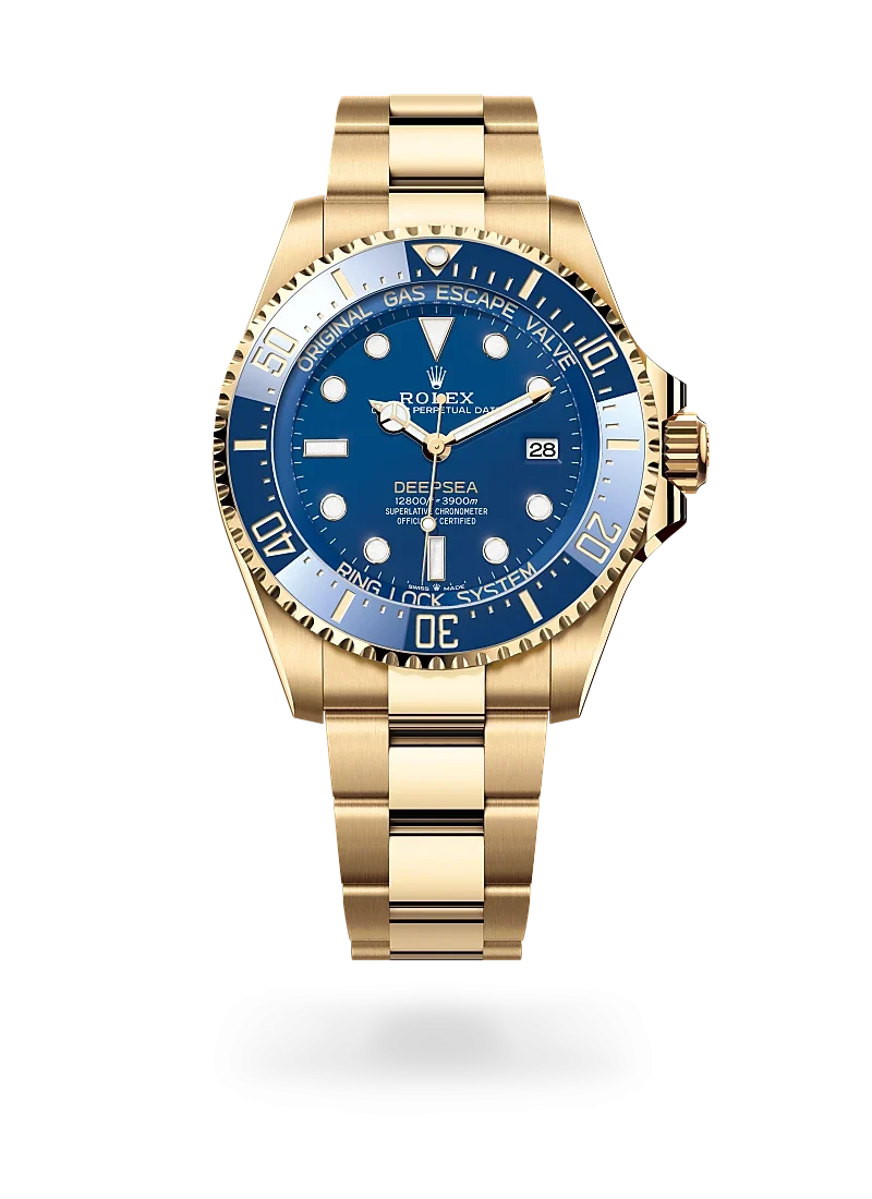 rolex deepsea in yellow gold, -m136668lb-0001 - Rolex Boutique Design District