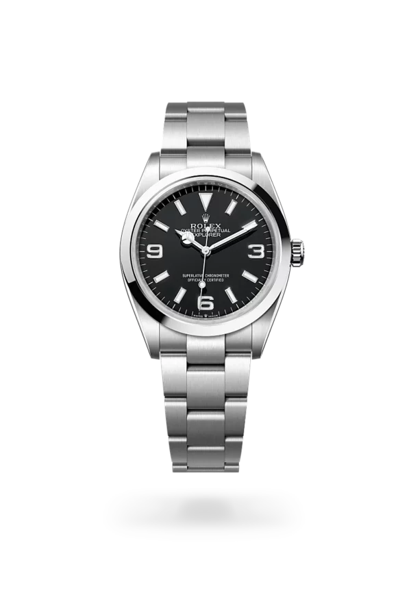 rolex explorer 36 in oystersteel, -m124270-0001 - Rolex Boutique Design District