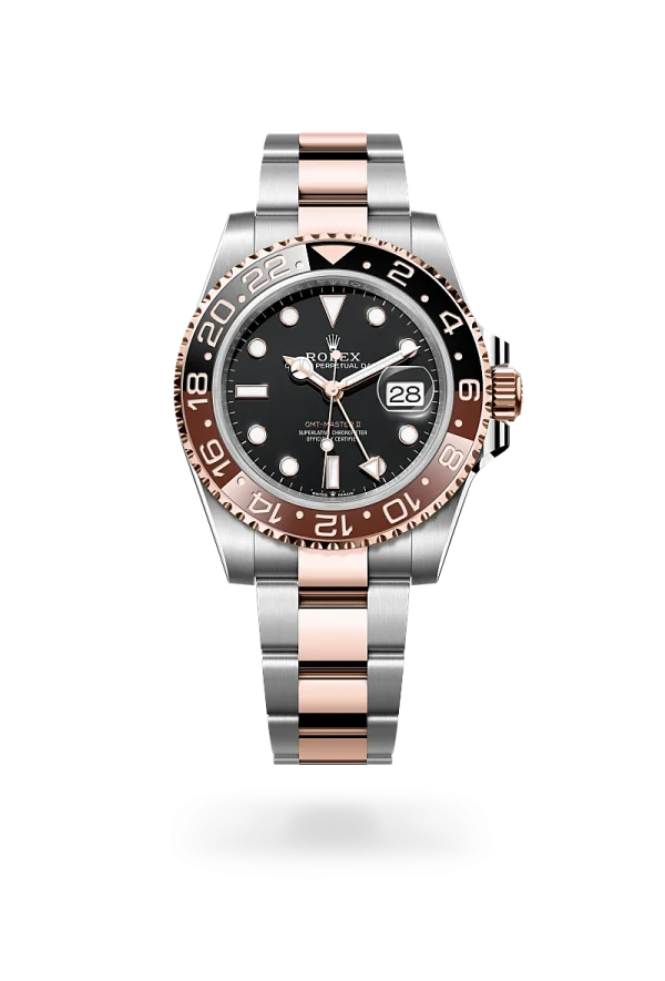 rolex gmt-master II in oystersteel and everose gold, -m126711chnr-0002 Rolex Boutique Design District