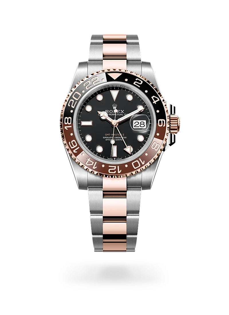 rolex gmt-master II in oystersteel and everose gold, -m126711chnr-0002 Rolex Boutique Design District