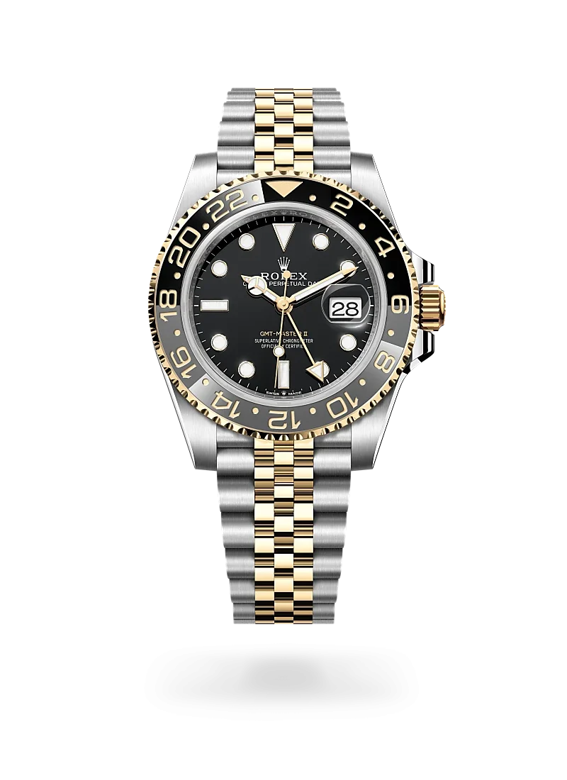 rolex gmt-master II in oystersteel and yellow gold, -m126713grnr-0001 - Rolex Boutique Design District