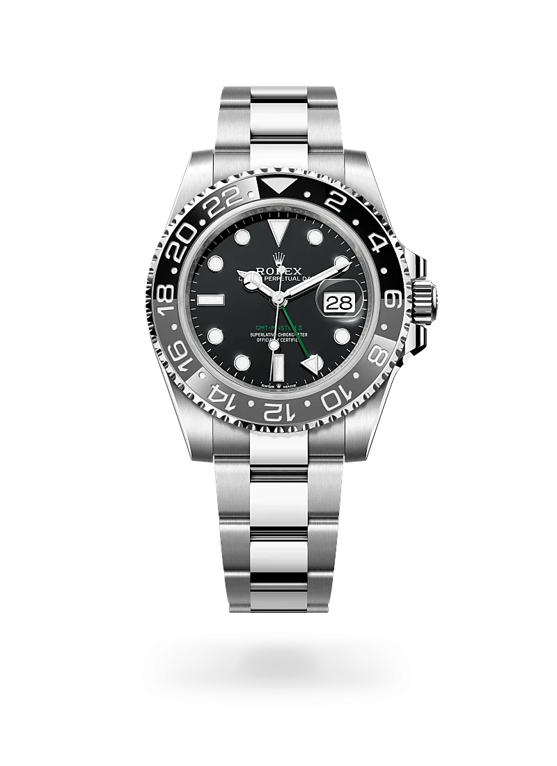 rolex gmt master II in oystersteel, m126710grnr-0004 - Rolex Boutique Design District