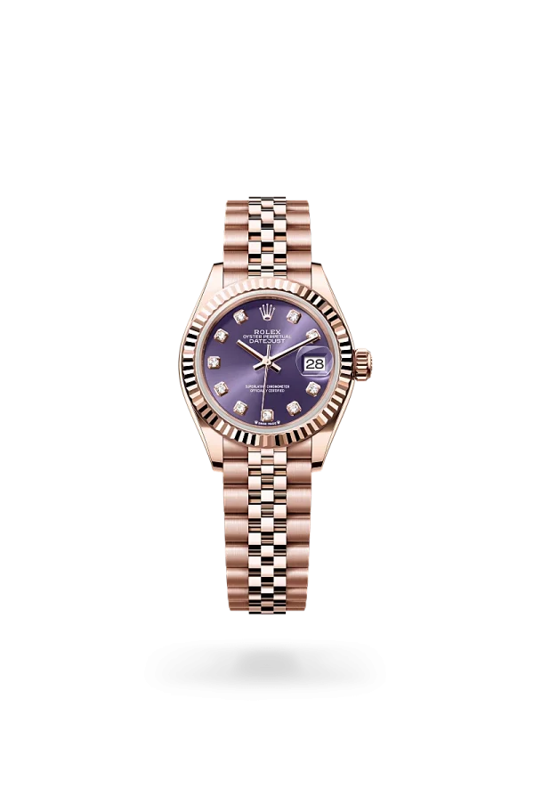 rolex lady-datejust in everose gold, -m279175-0020 - Rolex Boutique Design District