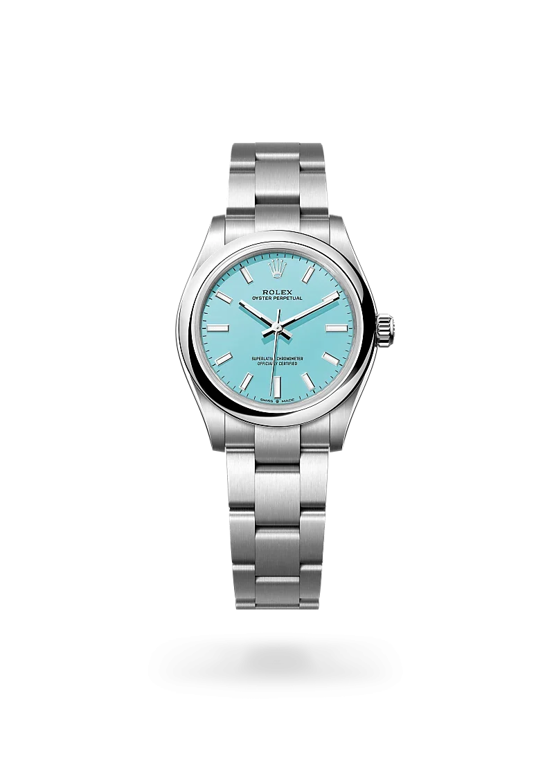 rolex oyster perpetual 31 in oystersteel, -m277200-0007 - Rolex Boutique Design District