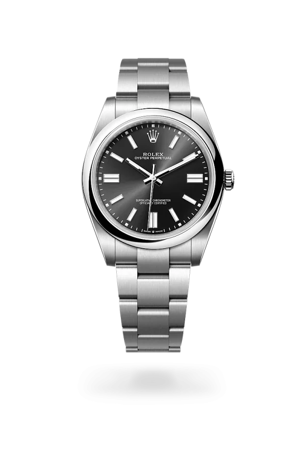 rolex oyster perpetual 41 in oystersteel, m124300-0002 - Rolex Boutique Design District