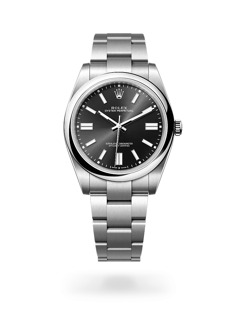 rolex oyster perpetual 41 in oystersteel, m124300-0002 - Rolex Boutique Design District