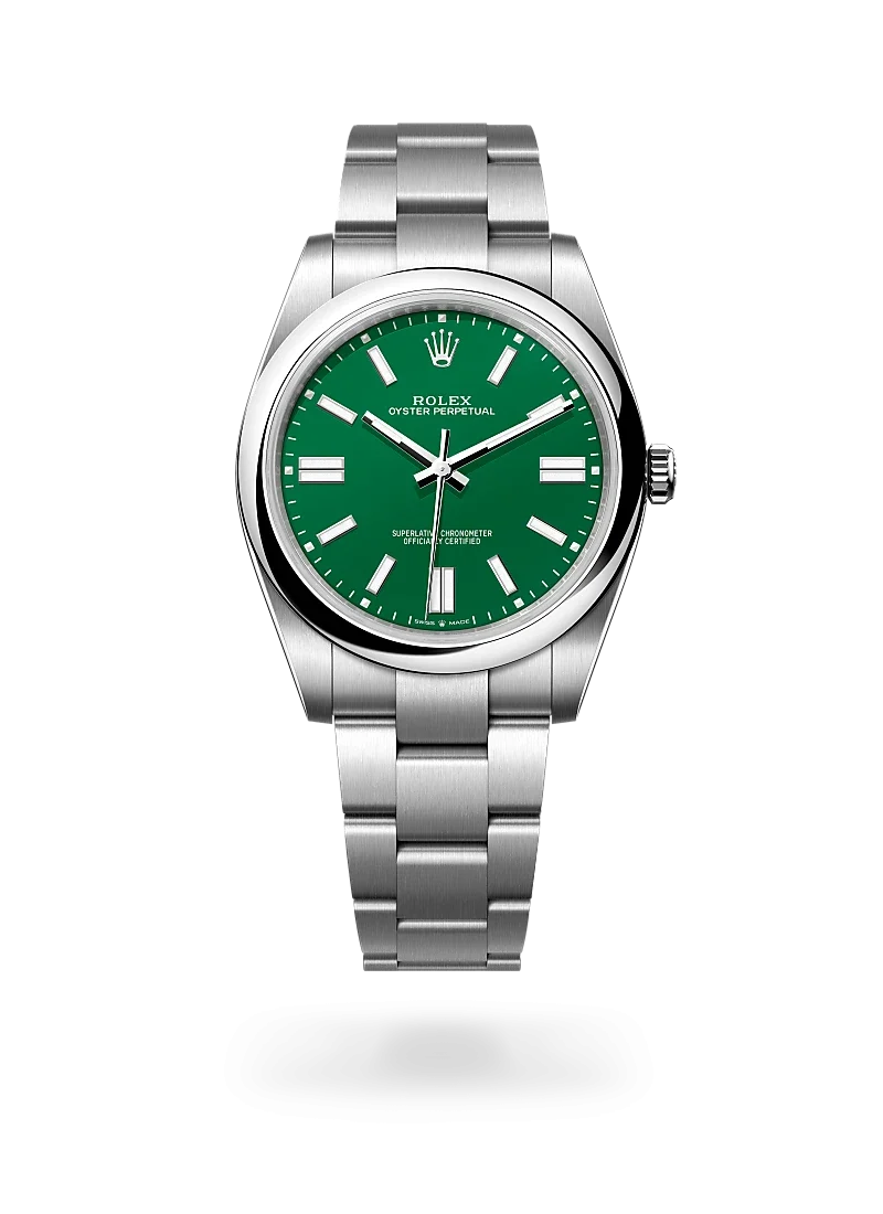 rolex oyster perpetual 41 in oystersteel, m124300-0005 - Rolex Boutique Design District