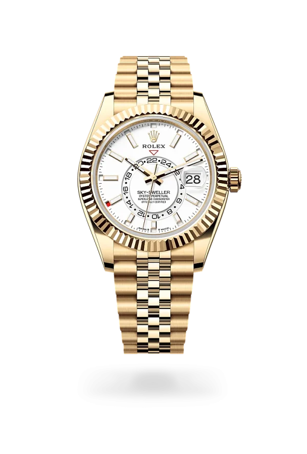 rolex sky-dweller in yellow gold, m336938-0006, Rolex Boutique Design District