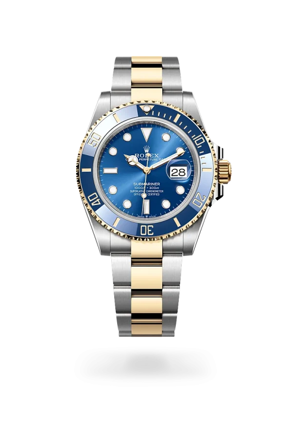 rolex submariner date in oystersteel and yellow gold, m126613lb-0002, Rolex Boutique Design District