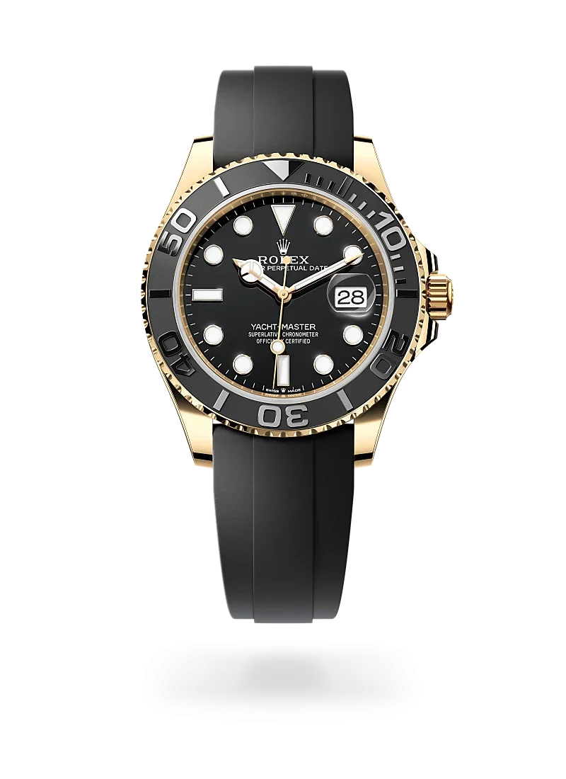 rolex yacht-master 42 in yellow gold, -m226658-0001 Rolex Boutique Design District